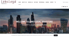 Desktop Screenshot of linkslegal.co.uk